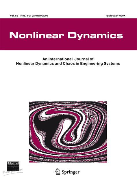 Understanding Nonlinear Dynamics Corrected 2nd printing Doc