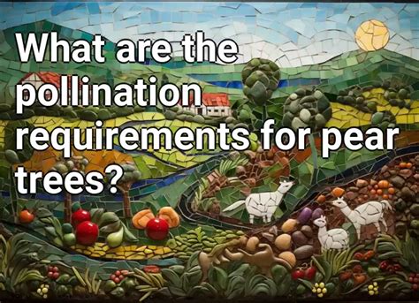 Understanding Nutrient Requirements of Pear Trees