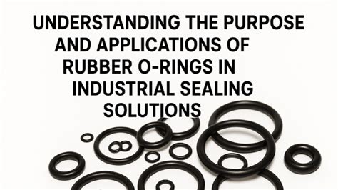 Understanding O-Rings