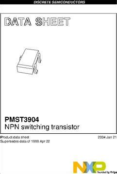 Understanding PMST3904,115