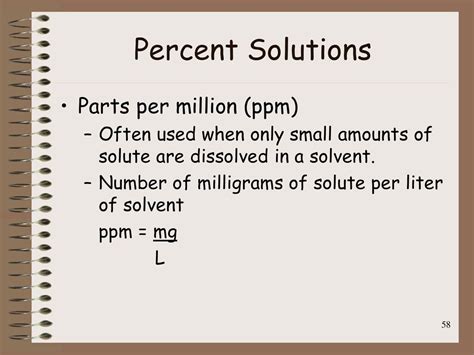 Understanding Parts per Million (ppm) and Milligrams per Liter (mg/L)