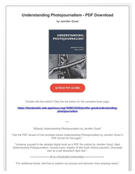 Understanding Photojournalism PDF