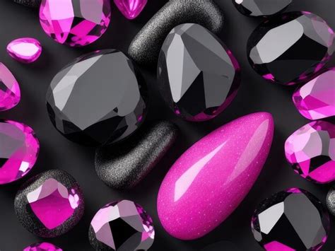 Understanding Pink and Black Stones