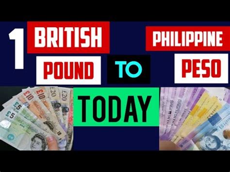 Understanding Pound Sterling (GBP) and Philippine Peso (PHP)