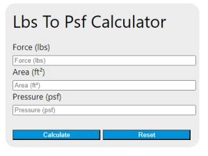 Understanding Pounds and Square Feet