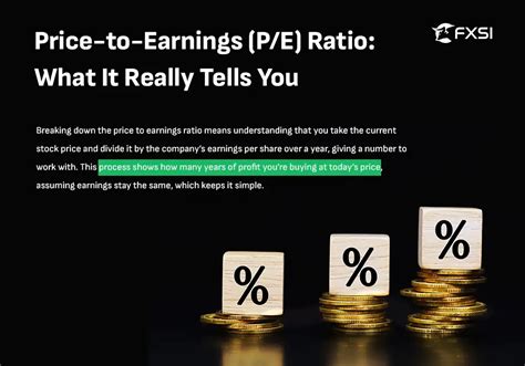 Understanding Price-to-Earnings Ratio