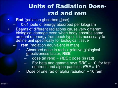 Understanding RAD and REM