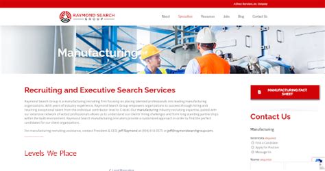 Understanding Raymond Search Group's Expertise