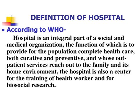 Understanding Restructured Hospital Meaning