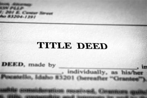 Understanding SLA Title Deed: A Comprehensive Guide to Secure Land Ownership