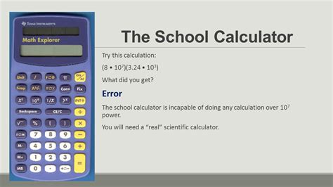 Understanding Scientific Calculators