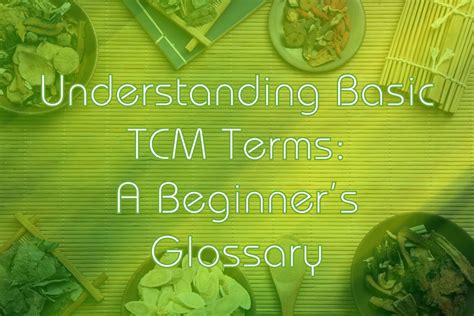 Understanding TCM