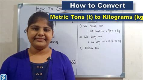 Understanding Tons and Kilograms