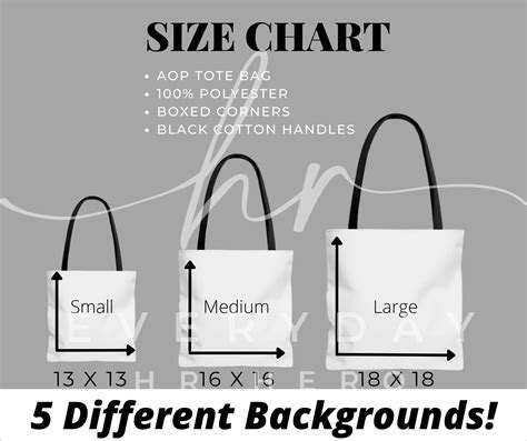 Understanding Tote Bag Sizes