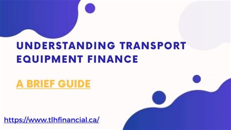 Understanding Transport Funding