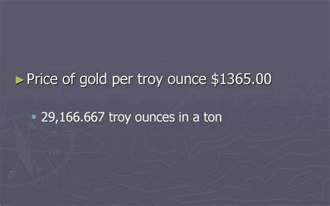 Understanding Troy Ounces and Tonnes