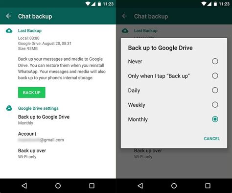 Understanding WhatsApp Google Drive Backup