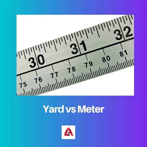 Understanding Yards and Metres