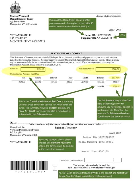 Understanding Your Tax Bill