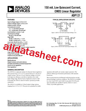 Understanding the ADP121-AUJZ28R7