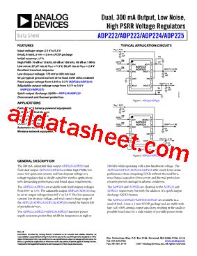 Understanding the ADP222ACPZ-1833-R7