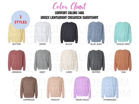 Understanding the Allure of Comfort Color Sweatshirts