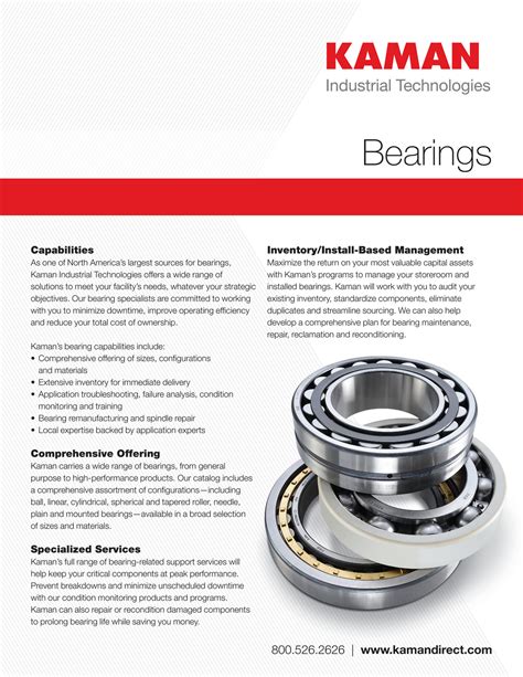 Understanding the Anatomy of a Kaman Bearing