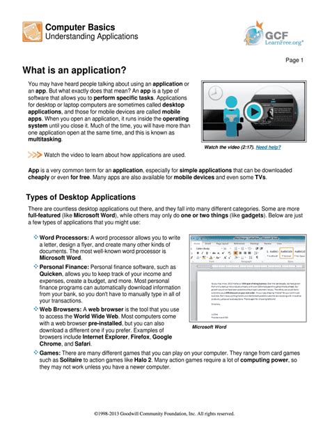 Understanding the Application Form