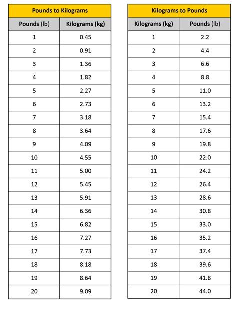 Understanding the Basics of lbs vs. kg