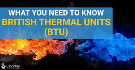 Understanding the British Thermal Unit (Btu)