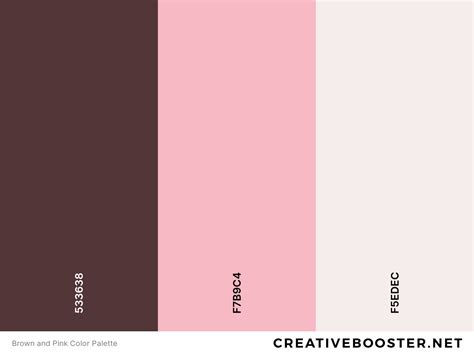 Understanding the Brown and Pink Color Spectrum