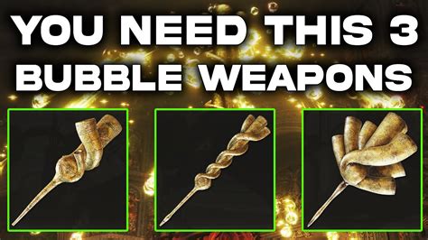 Understanding the Bubble Weapon Sorcery