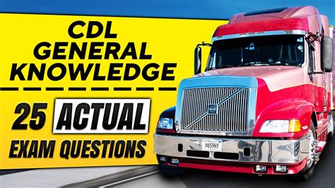Understanding the CDL General Knowledge Exam