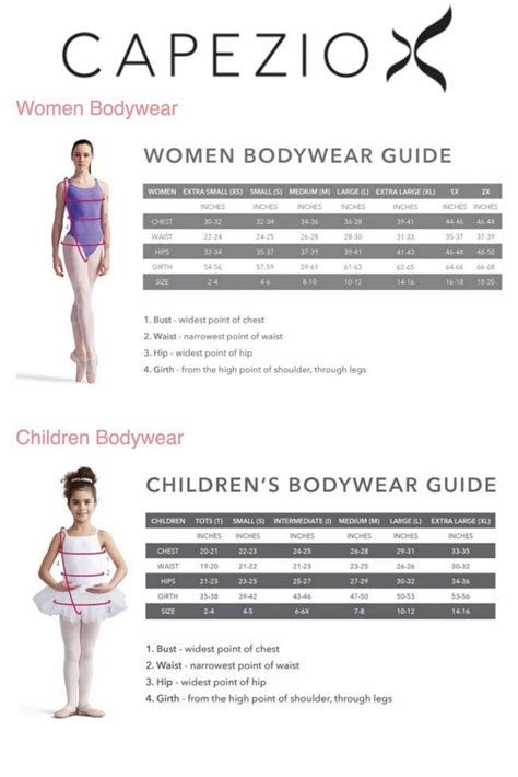 Understanding the Capezio Shoe Size Chart