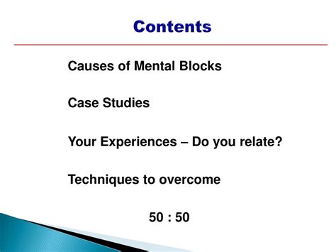 Understanding the Causes of Mental Blocks in Running