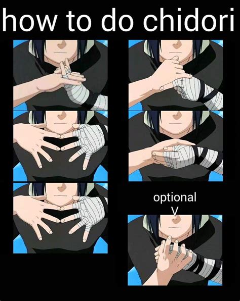 Understanding the Chidori Hand Sign