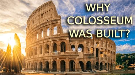 Understanding the Colosseum