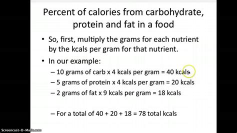 Understanding the Concept of Kcals and Lbs