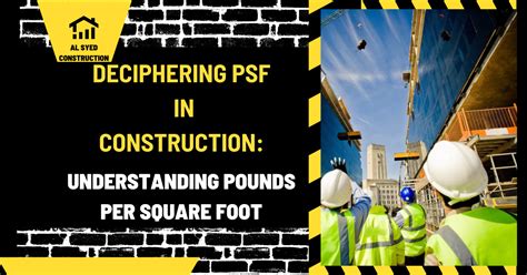 Understanding the Concept of Pounds Per Square Foot