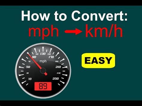 Understanding the Conversion Between Kilometers and MPH