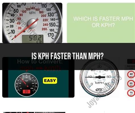 Understanding the Difference: km/hr vs. mph