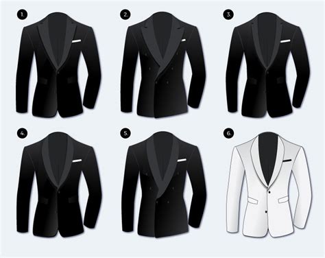 Understanding the Different Types of Tuxedos