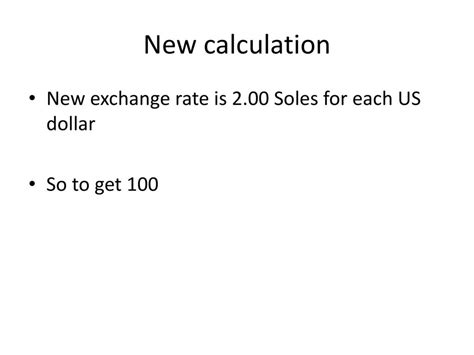 Understanding the Dollar a Soles Exchange Rate