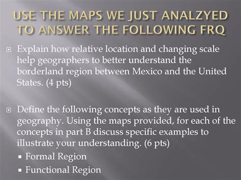 Understanding the FRQ