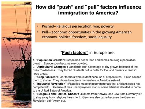 Understanding the Factors Influencing a Country's Stance on Immigration