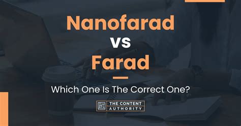 Understanding the Farad and Nanofarad