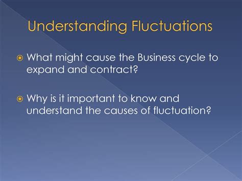 Understanding the Fluctuations