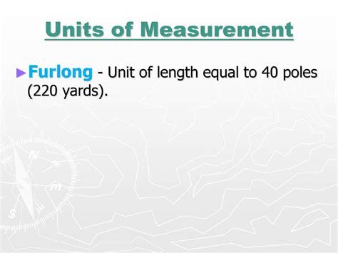 Understanding the Furlong as a Unit of Measurement