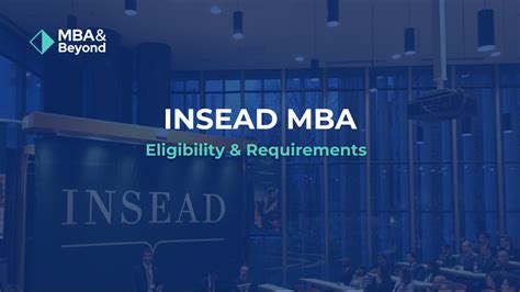 Understanding the INSEAD MBA Cost