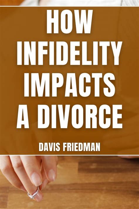 Understanding the Impact of Infidelity